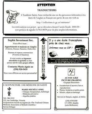   LE R�VERB�RE �CLAIR�, 2002   , page 22