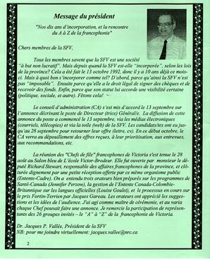   LE R�VERB�RE �CLAIR�, 2002   , page 2