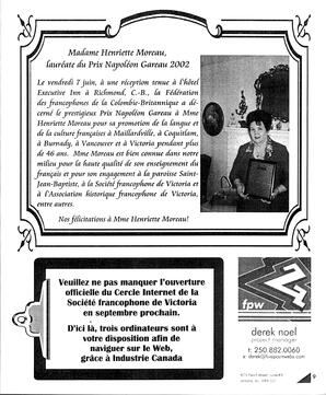   LE R�VERB�RE �CLAIR�, 2002   , page 9