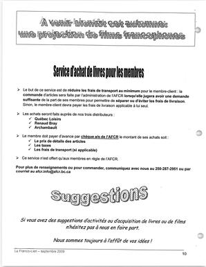  LE FRANCO-LIEN, 2009   , page 10