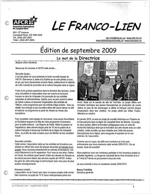   LE FRANCO-LIEN, 2009   , page 1