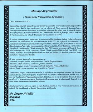   LE R�VERB�RE �CLAIR�, 2002   , page 2