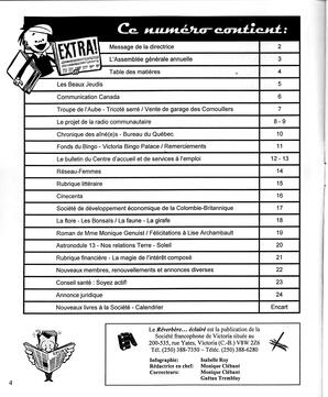   LE R�VERB�RE �CLAIR�, 2002   , page 4