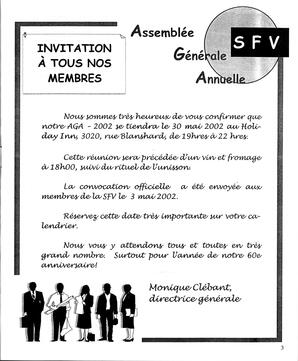   LE R�VERB�RE �CLAIR�, 2002   , page 3