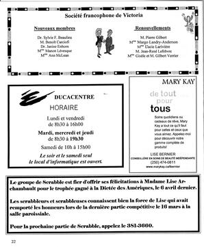   LE R�VERB�RE �CLAIR�, 2002   , page 22