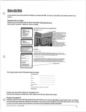   LE FRANCO-LIEN, 2009   , page 3
