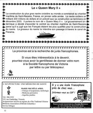   LE R�VERB�RE �CLAIR�, 2002   , page 12