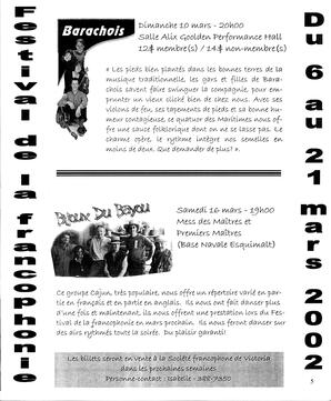   LE R�VERB�RE �CLAIR�, 2002   , page 5