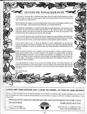   LE R�VERB�RE �CLAIR�, 1999   , page 9