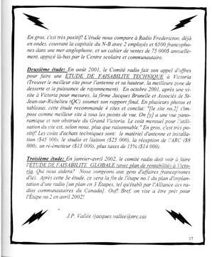   LE R�VERB�RE �CLAIR�, 2001   , page 17