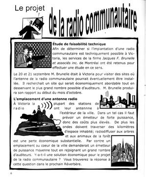   LE R�VERB�RE �CLAIR�, 2001   , page 6
