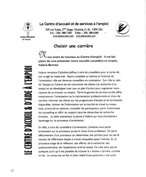   LE R�VERB�RE �CLAIR�, 2001   , page 12