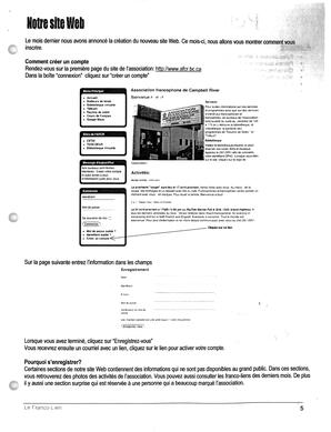   LE FRANCO-LIEN, 2009   , page 5