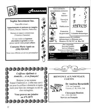   LE R�VERB�RE �CLAIR�, 2001   , page 22