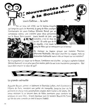   LE R�VERB�RE �CLAIR�, 2001   , page 16