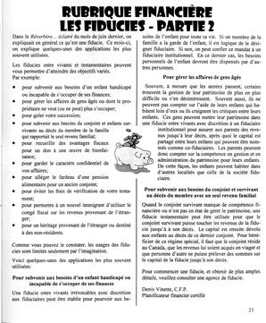   LE R�VERB�RE �CLAIR�, 2001   , page 21