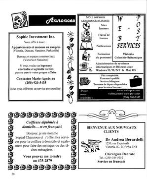   LE R�VERB�RE �CLAIR�, 2001   , page 20