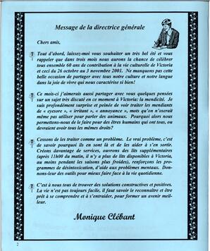  LE R�VERB�RE �CLAIR�, 2001   , page 2