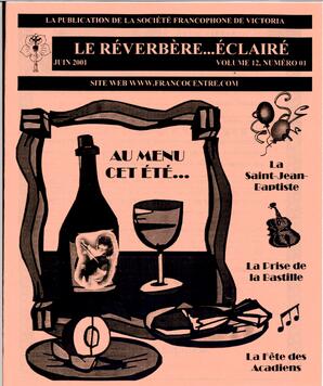   LE R�VERB�RE �CLAIR�, 2001   , page 1