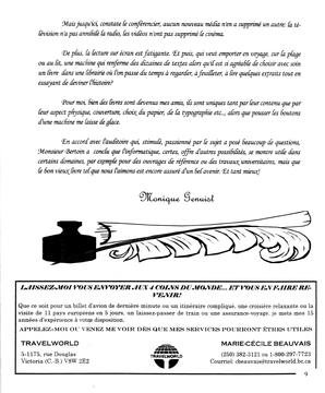   LE R�VERB�RE �CLAIR�, 2001   , page 9