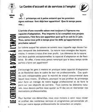   LE R�VERB�RE �CLAIR�, 2001   , page 6