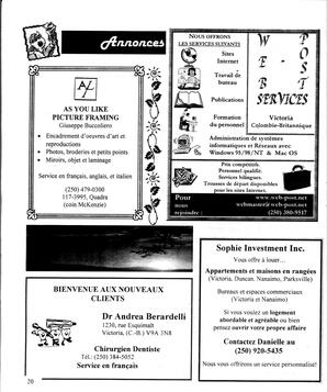   LE R�VERB�RE �CLAIR�, 2001   , page 20