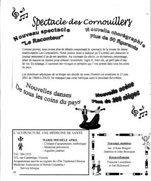   LE R�VERB�RE �CLAIR�, 2001   , page 18