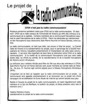   LE R�VERB�RE �CLAIR�, 2001   , page 5