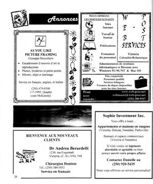   LE R�VERB�RE �CLAIR�, 2001   , page 20