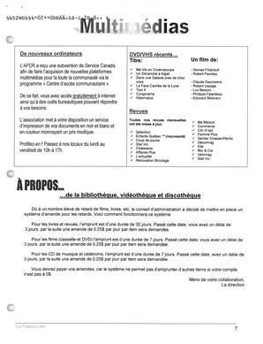   LE FRANCO-LIEN, 2009   , page 7