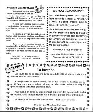   LE R�VERB�RE �CLAIR�, 2001   , page 17