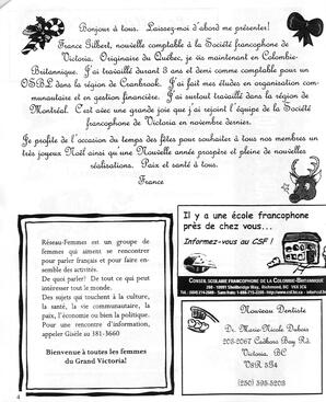   LE R�VERB�RE �CLAIR�, 2001   , page 4