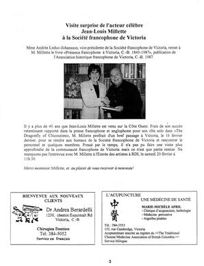  LE R�VERB�RE �CLAIR�, 1999   , page 3