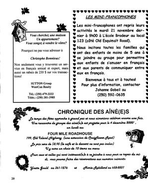   LE R�VERB�RE �CLAIR�, 2000   , page 20