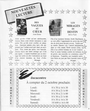   LE R�VERB�RE �CLAIR�, 2000   , page 9