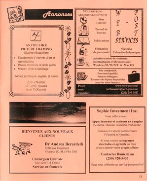   LE R�VERB�RE �CLAIR�, 2000   , page 23