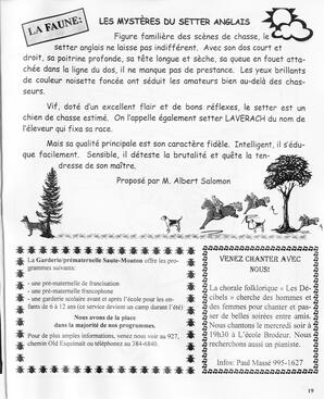   LE R�VERB�RE �CLAIR�, 2000   , page 19