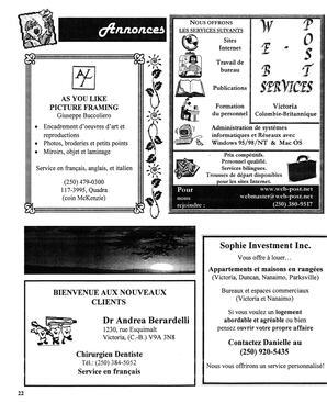   LE R�VERB�RE �CLAIR�, 2000   , page 22