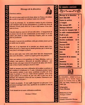   LE R�VERB�RE �CLAIR�, 2000   , page 2