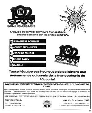   LE R�VERB�RE �CLAIR�, 2000   , page 15
