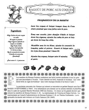   LE R�VERB�RE �CLAIR�, 2000   , page 13