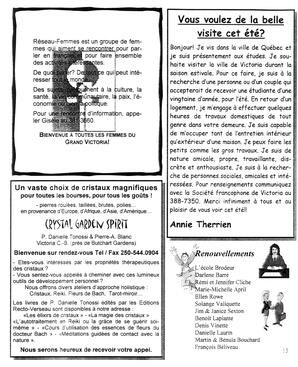   LE R�VERB�RE �CLAIR�, 2000   , page 13