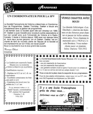  LE R�VERB�RE �CLAIR�, 2000   , page 11