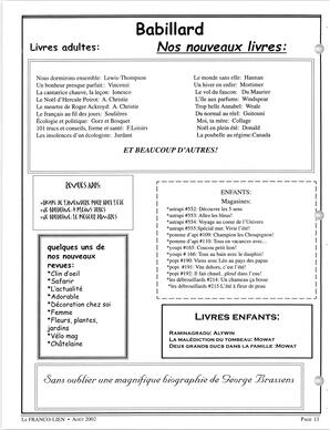   LE FRANCO-LIEN, 2002   , page 15