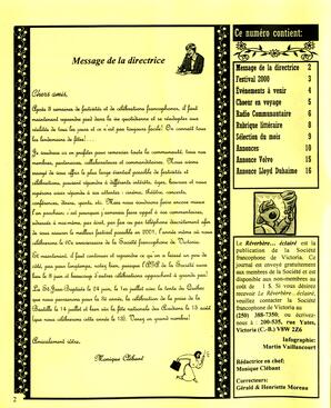   LE R�VERB�RE �CLAIR�, 2000   , page 2