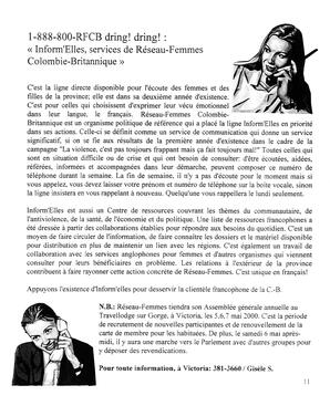   LE R�VERB�RE �CLAIR�, 2000   , page 11