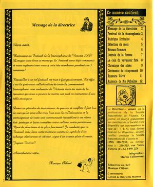   LE R�VERB�RE �CLAIR�, 2000   , page 2