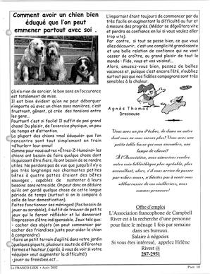   LE FRANCO-LIEN, 2002   , page 12