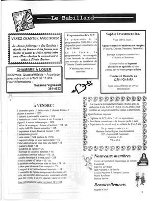   LE R�VERB�RE �CLAIR�, 2000   , page 13