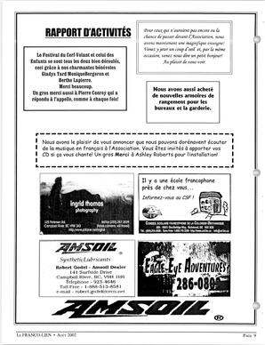   LE FRANCO-LIEN, 2002   , page 11
